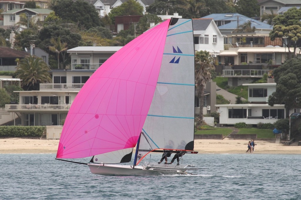 Mackay Womens High Performance Skiff Trials entrant - Takapuna October 2011 © Richard Gladwell www.photosport.co.nz